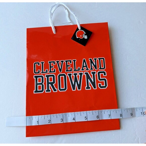 NFL Cleveland Browns Medium Gift Bag M Cleveland Browns Bag - Picture 7 of 7